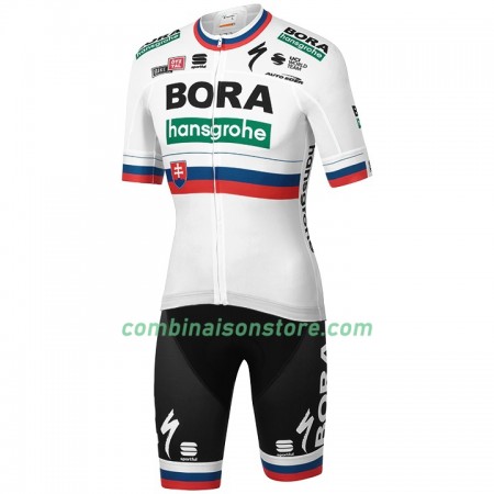 Combinaison Cycliste + Cuissard à Bretelles 2020 BORA-hansgrohe Championnats de Slovaquie N001